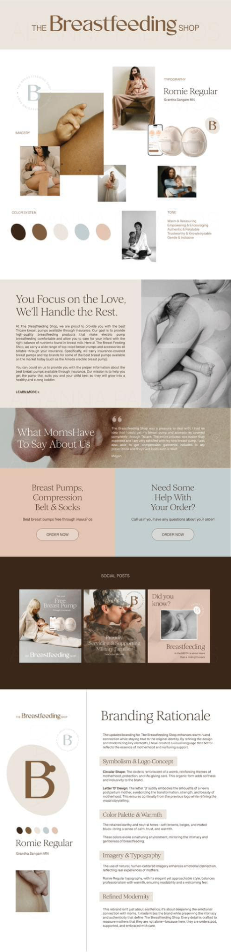 The Breastfeeding Shop project — Digital Kingsmen